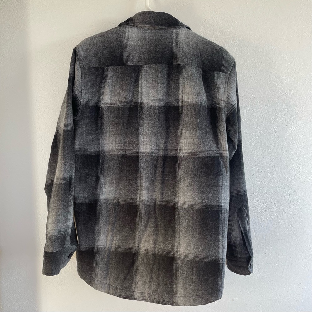 🌼PENDELTON MEN'S PLAID BOARD SHIRT in plaid black and white - Picture 6 of 10